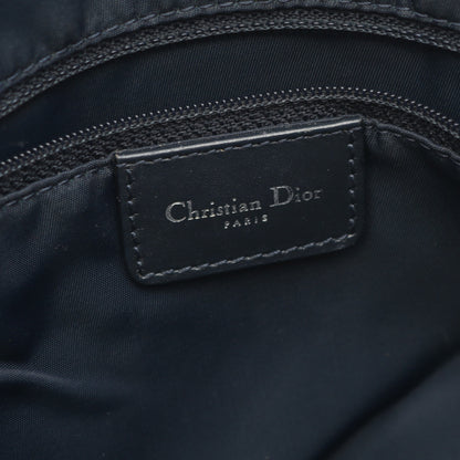 トロッター ショルダーバッグ キャンバス ネイビー ブラック クリスチャンディオール バッグ Christian Dior