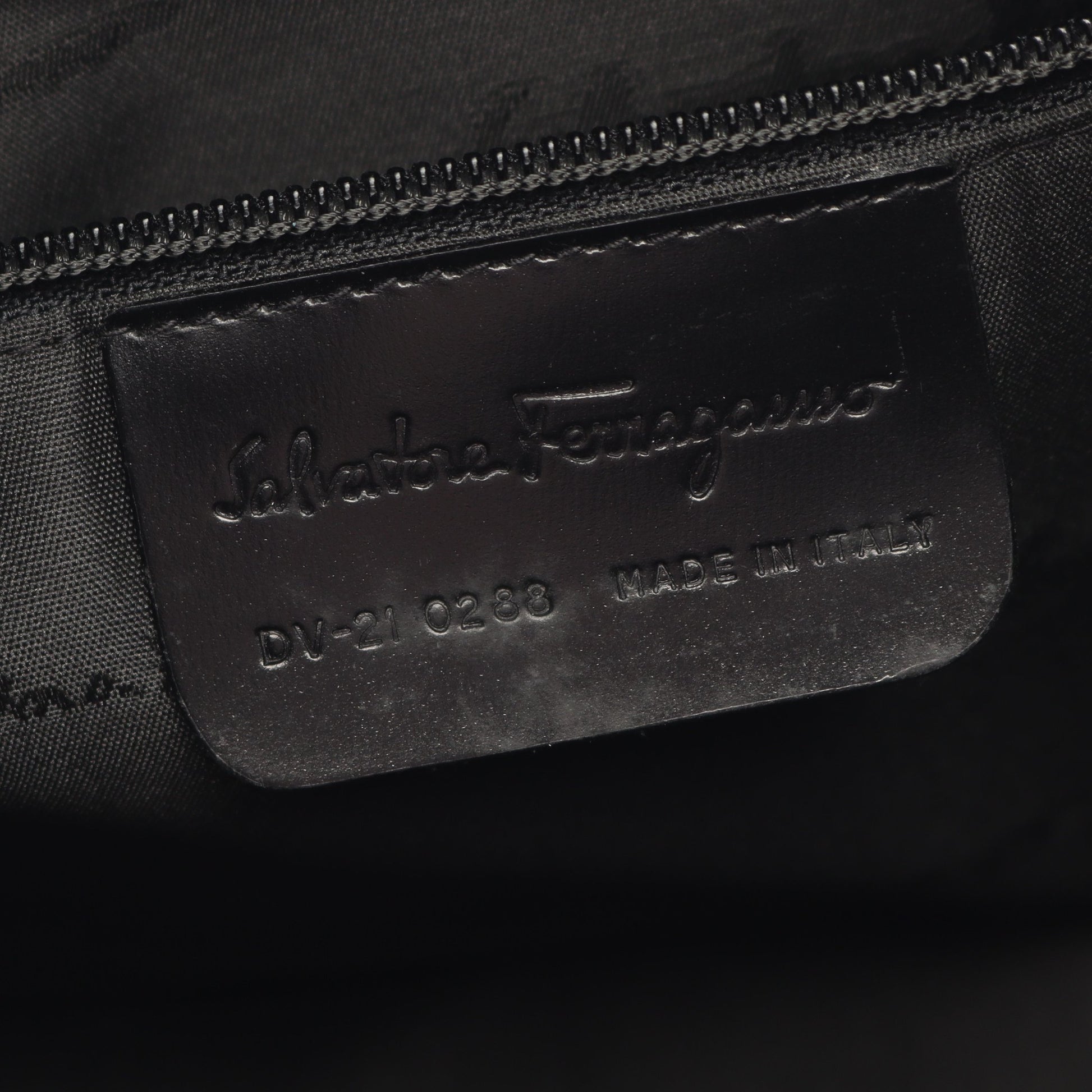 ハンドバッグ ナイロンキャンバス ブラック 2WAY サルヴァトーレフェラガモ バッグ Salvatore Ferragamo