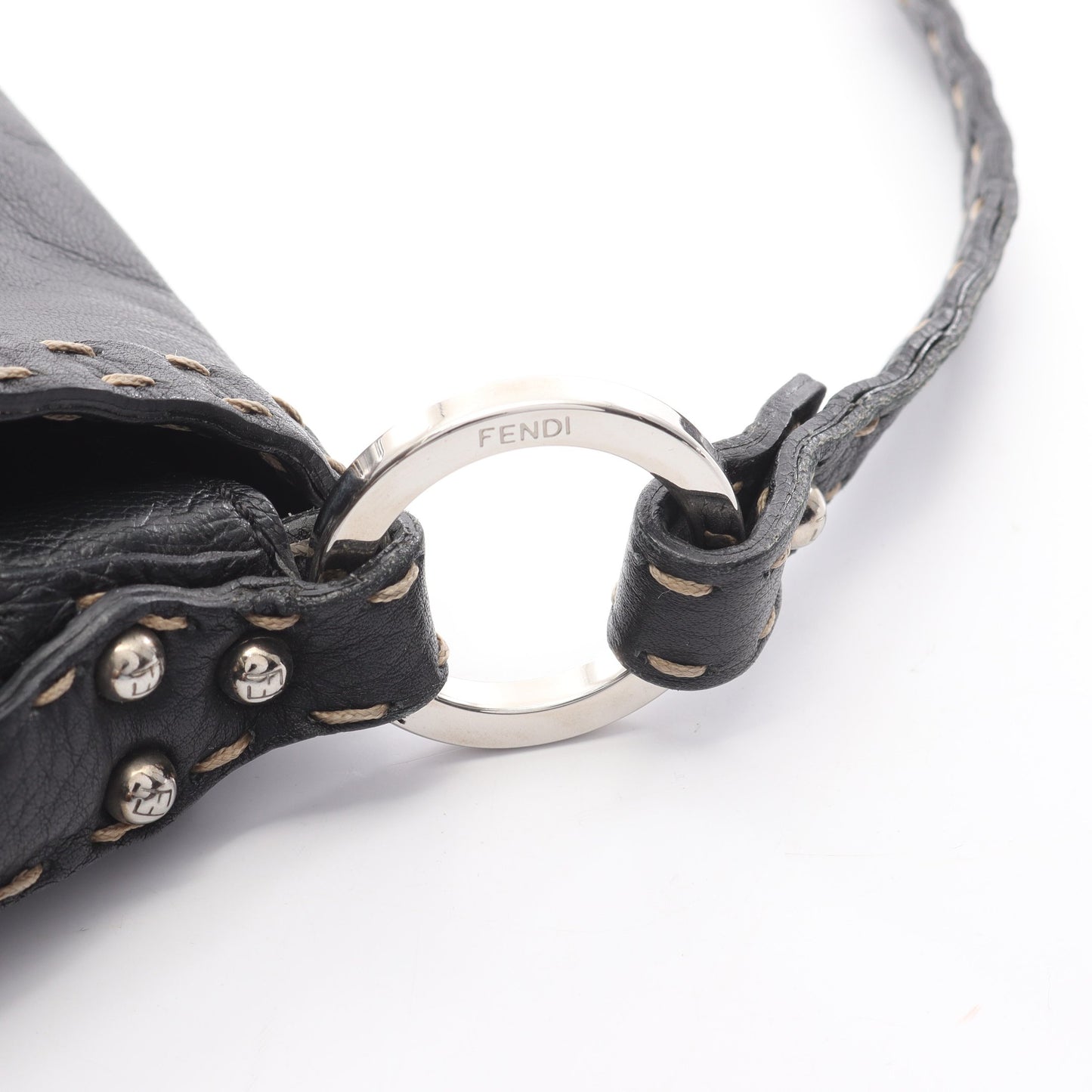 セレリア ワンショルダーバッグ レザー ブラック フェンディ