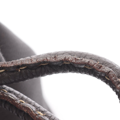 セレリア ハンドバッグ レザー ダークブラウン フェンディ