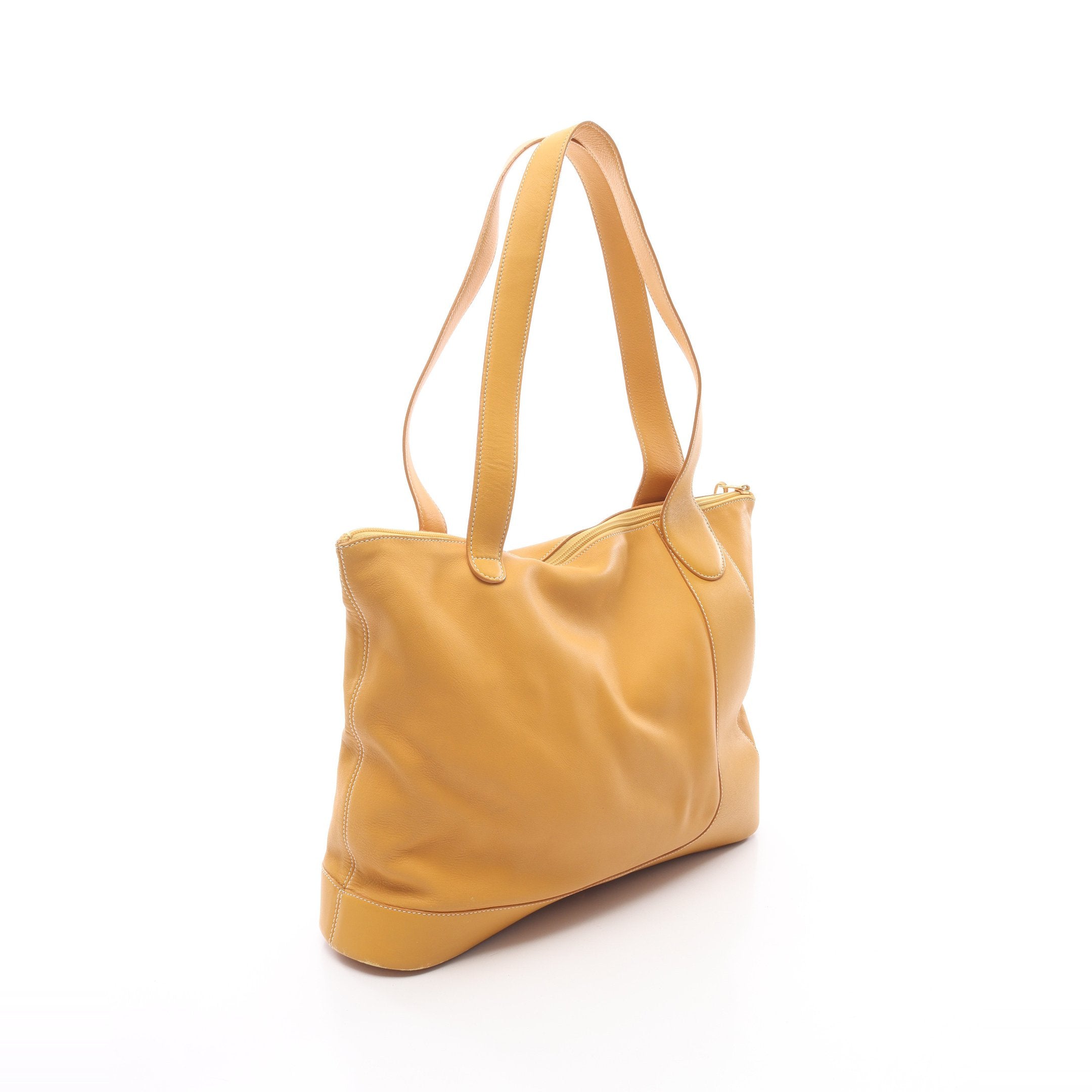 ロエベ LOEWE ショルダーバッグ レザー イエロー ロエベ LOEWE 