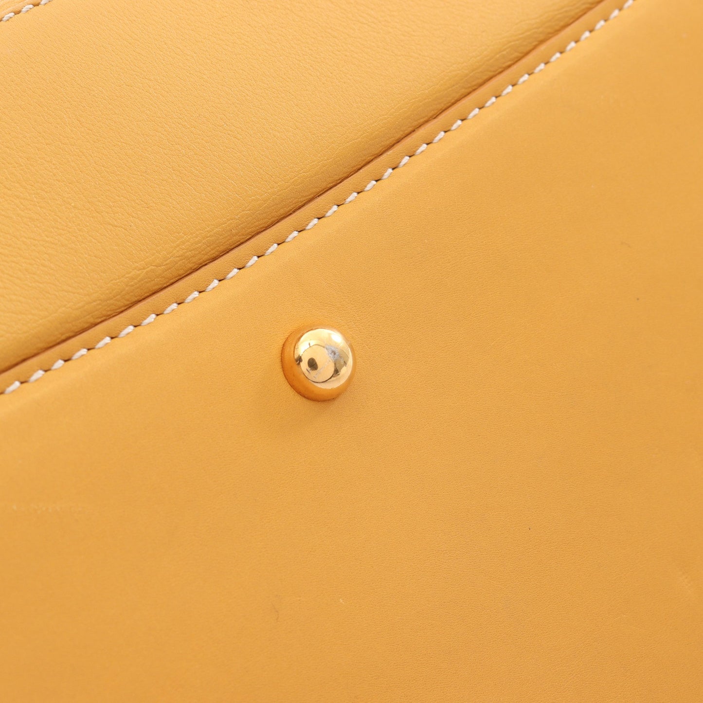 ショルダーバッグ トートバッグ レザー イエロー ロエベ