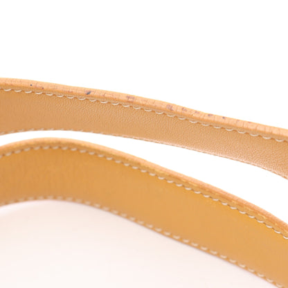 ショルダーバッグ トートバッグ レザー イエロー ロエベ