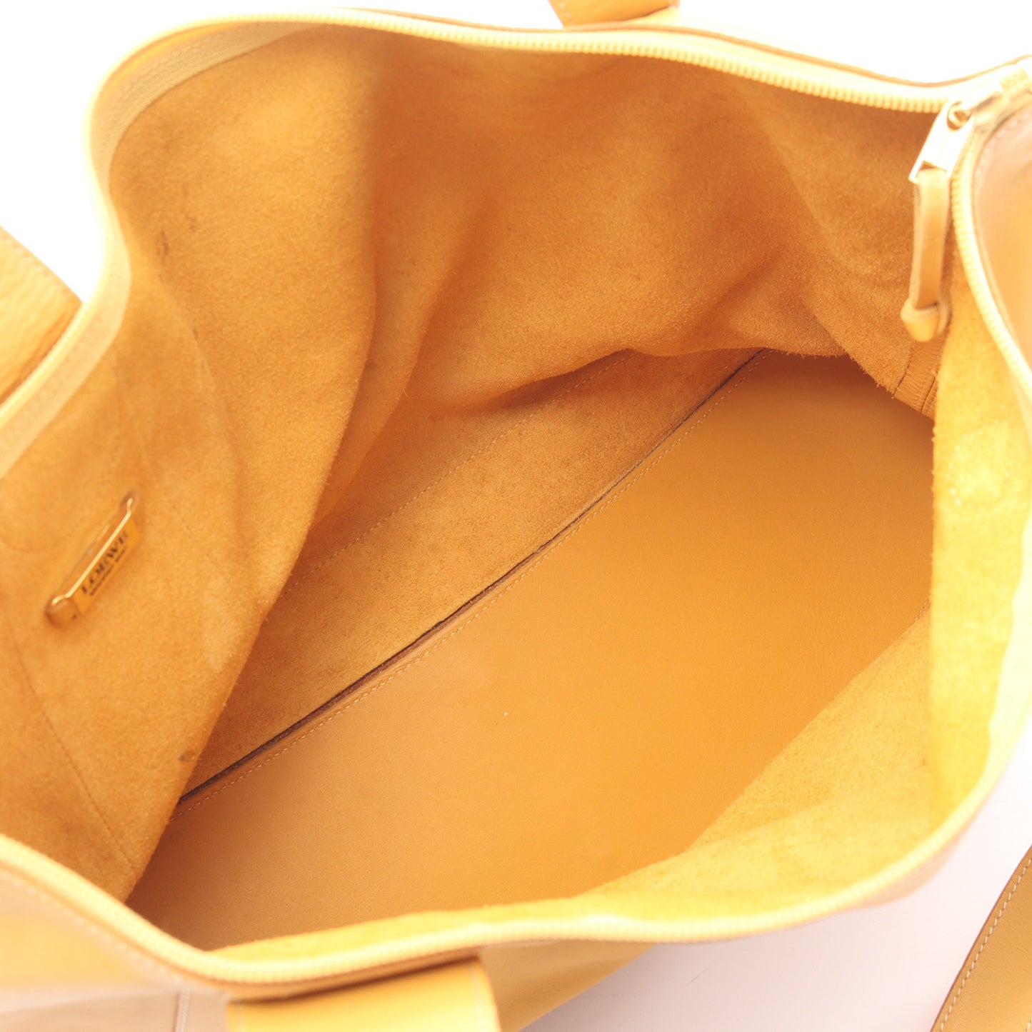 ショルダーバッグ トートバッグ レザー イエロー ロエベ