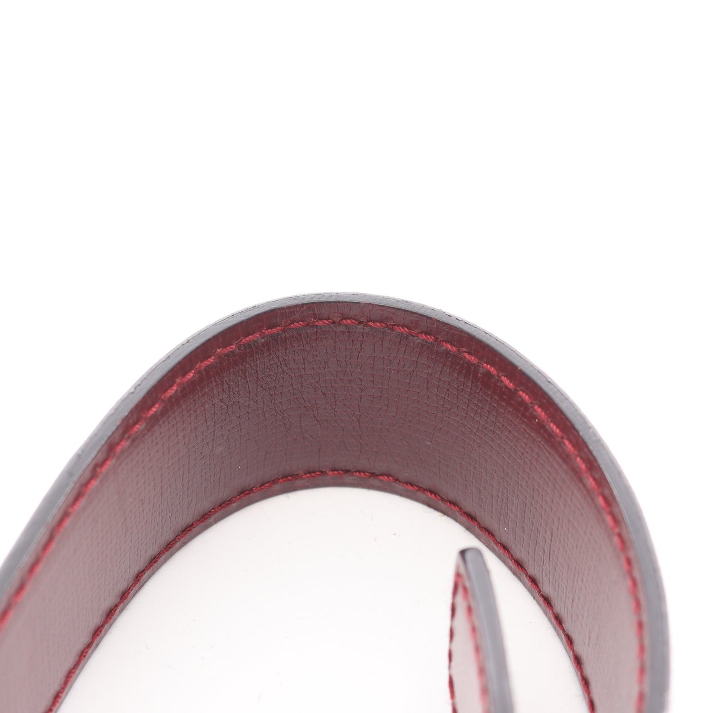 マストライン ショルダーバッグ レザー ボルドー カルティエ