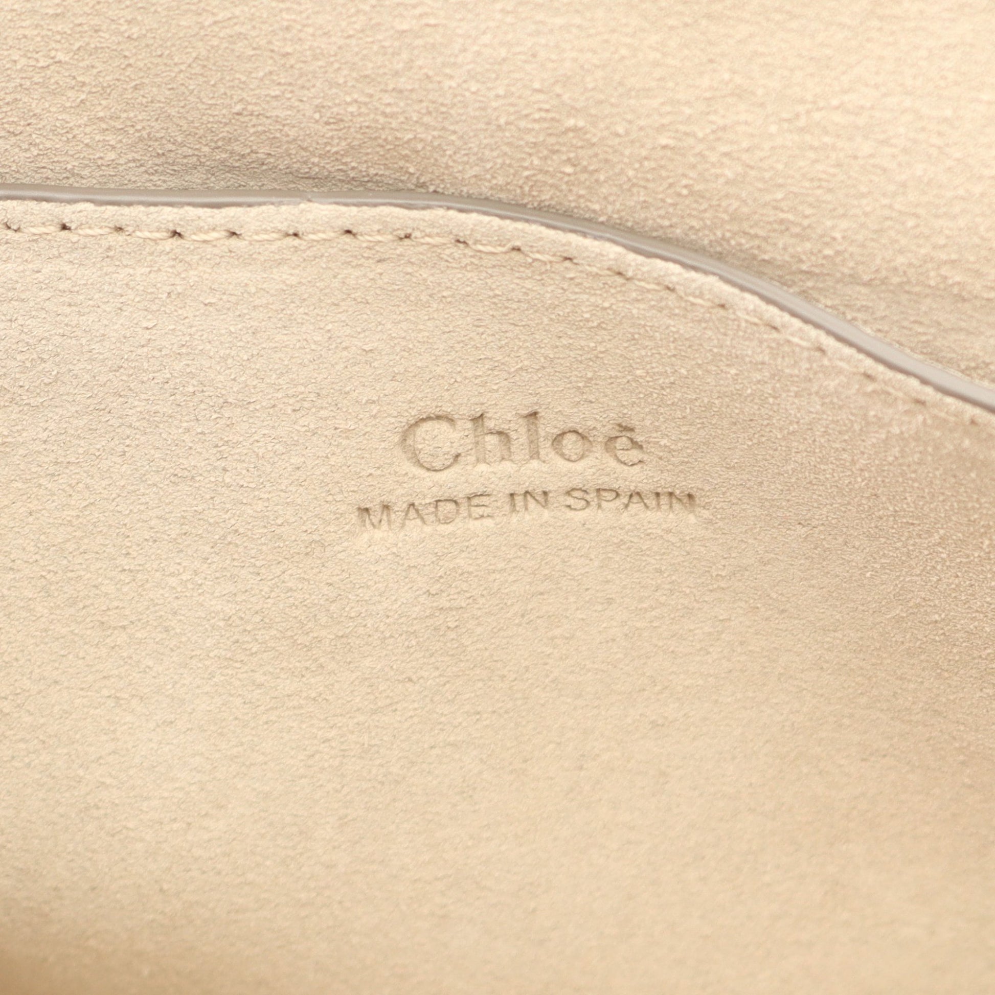 FAYE フェイ ショルダーバッグ スエード レザー ライトブルー ブルーグリーン クロエ バッグ Chloe
