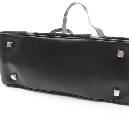 Cマカダム ショルダーバッグ スエード レザー ブラック セリーヌ バッグ CELINE