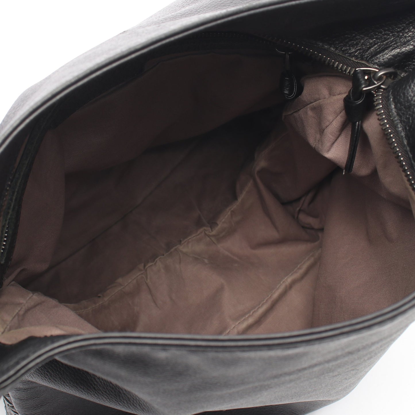 イントレチャート ショルダーバッグ レザー ブラック ボッテガヴェネタ バッグ BOTTEGA VENETA