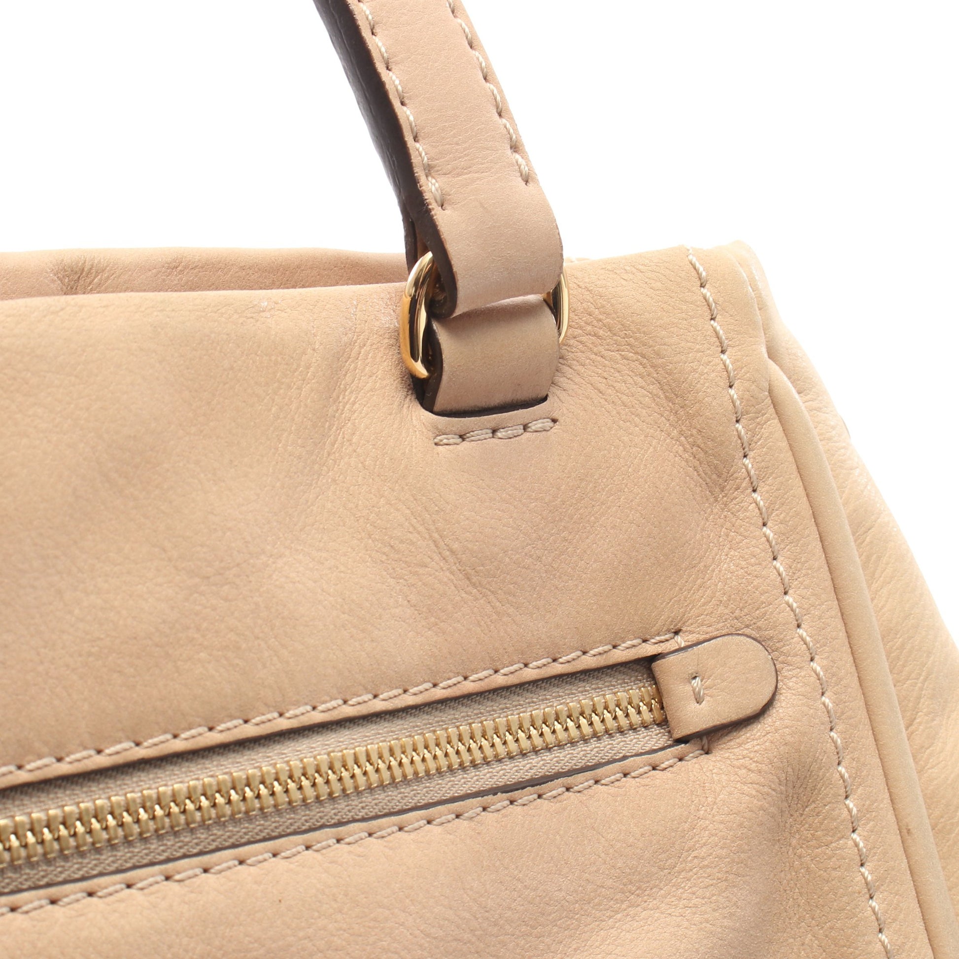 アナグラム ショルダーバッグ レザー ベージュ ロエベ バッグ LOEWE