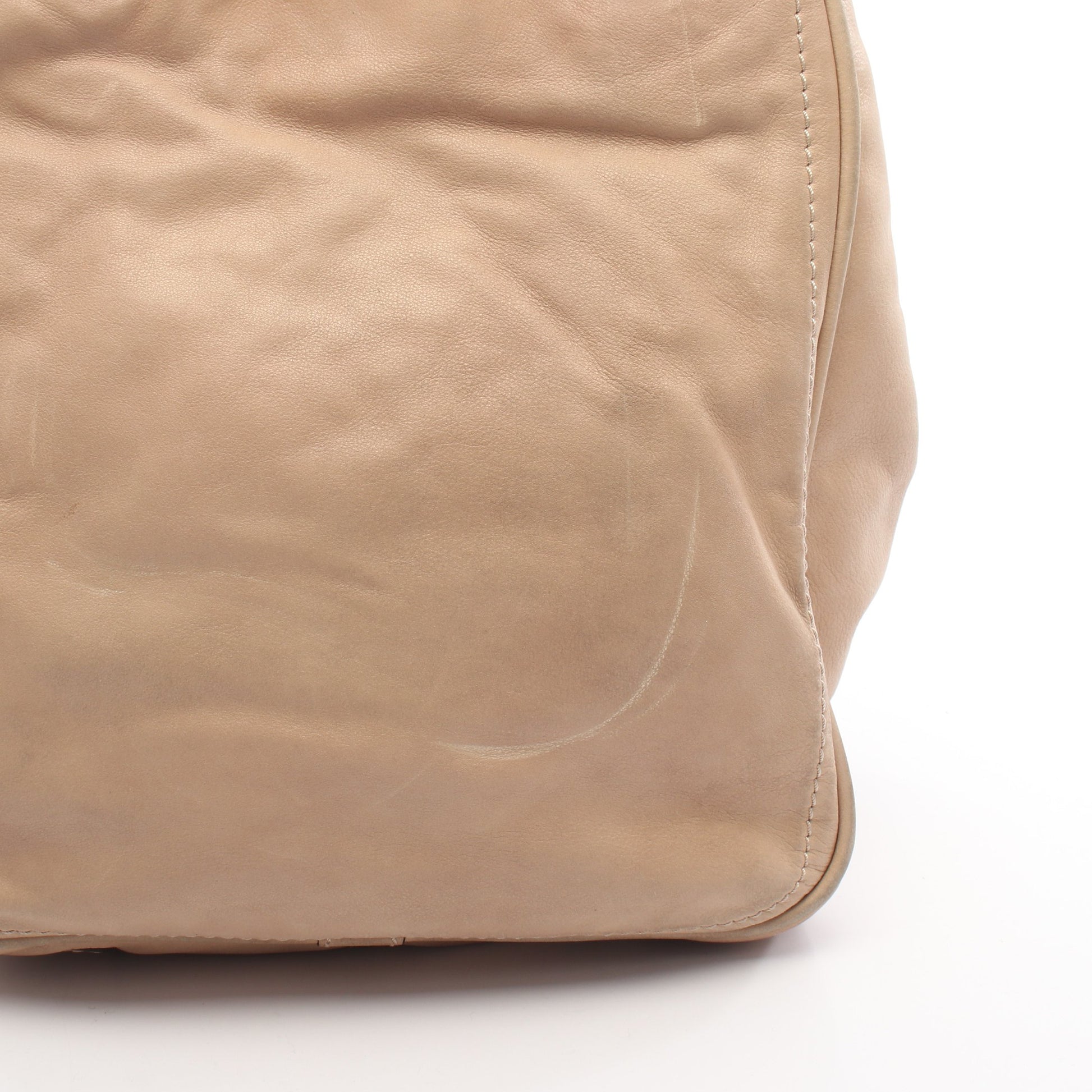 アナグラム ショルダーバッグ レザー ベージュ ロエベ バッグ LOEWE