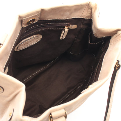 アナグラム ショルダーバッグ レザー ベージュ ロエベ バッグ LOEWE