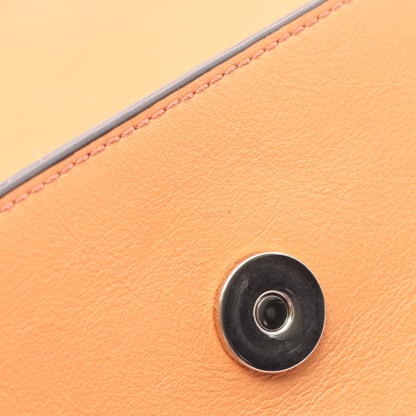 FAYE フェイ ショルダーバッグ レザー スエード コーラルオレンジ クロエ バッグ Chloe