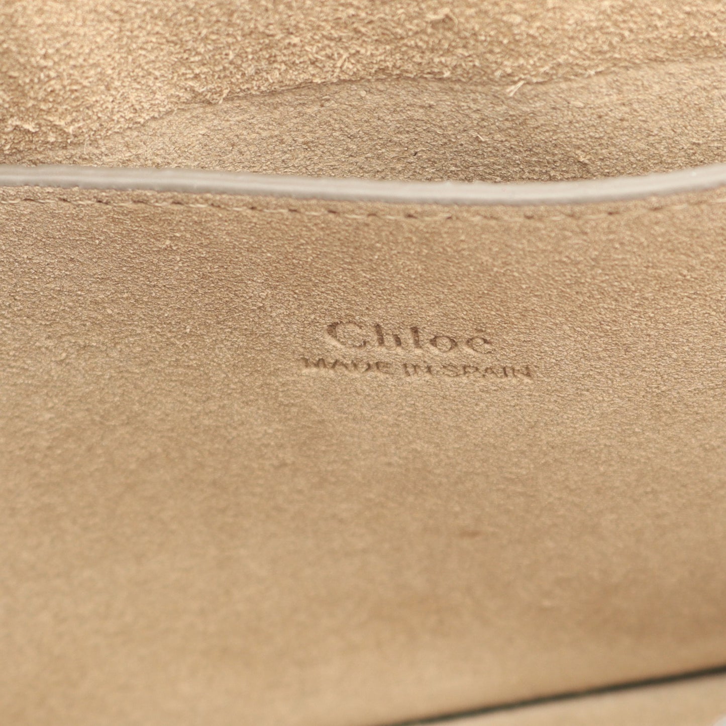 FAYE フェイ ショルダーバッグ レザー スエード コーラルオレンジ クロエ バッグ Chloe