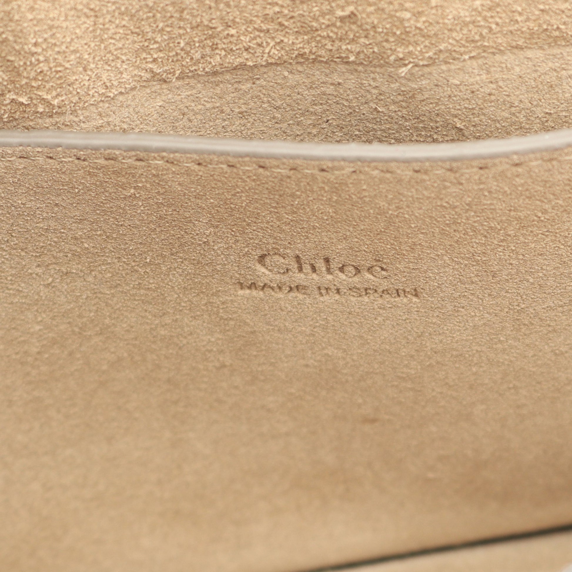 FAYE フェイ ショルダーバッグ レザー スエード コーラルオレンジ クロエ バッグ Chloe