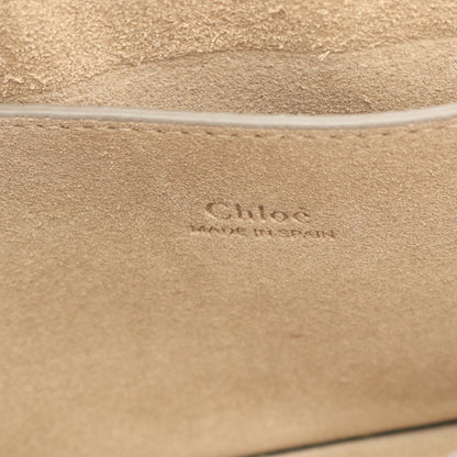 FAYE フェイ ショルダーバッグ レザー スエード コーラルオレンジ クロエ バッグ Chloe