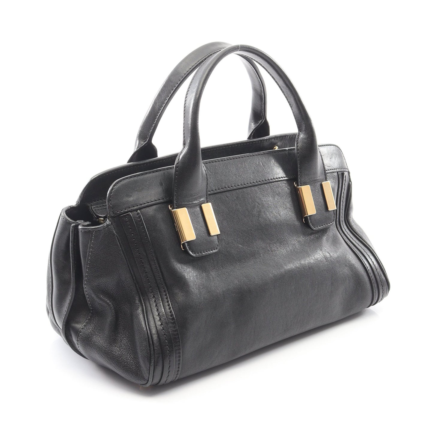 ALICE アリス ハンドバッグ レザー ブラック 2WAY クロエ バッグ Chloe