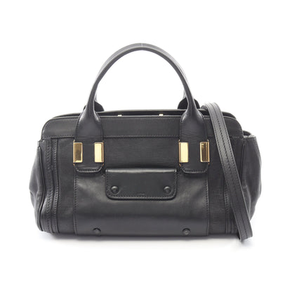ALICE アリス ハンドバッグ レザー ブラック 2WAY クロエ バッグ Chloe