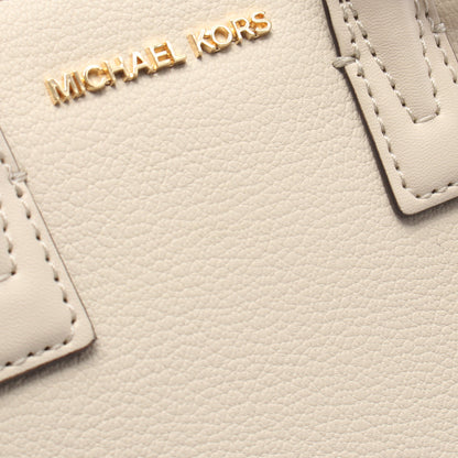 AVRIL アヴリル エクストラ スモール サッチェル ハンドバッグ レザー スエード アイボリー 2WAY マイケルコース バッグ MICHAEL KORS