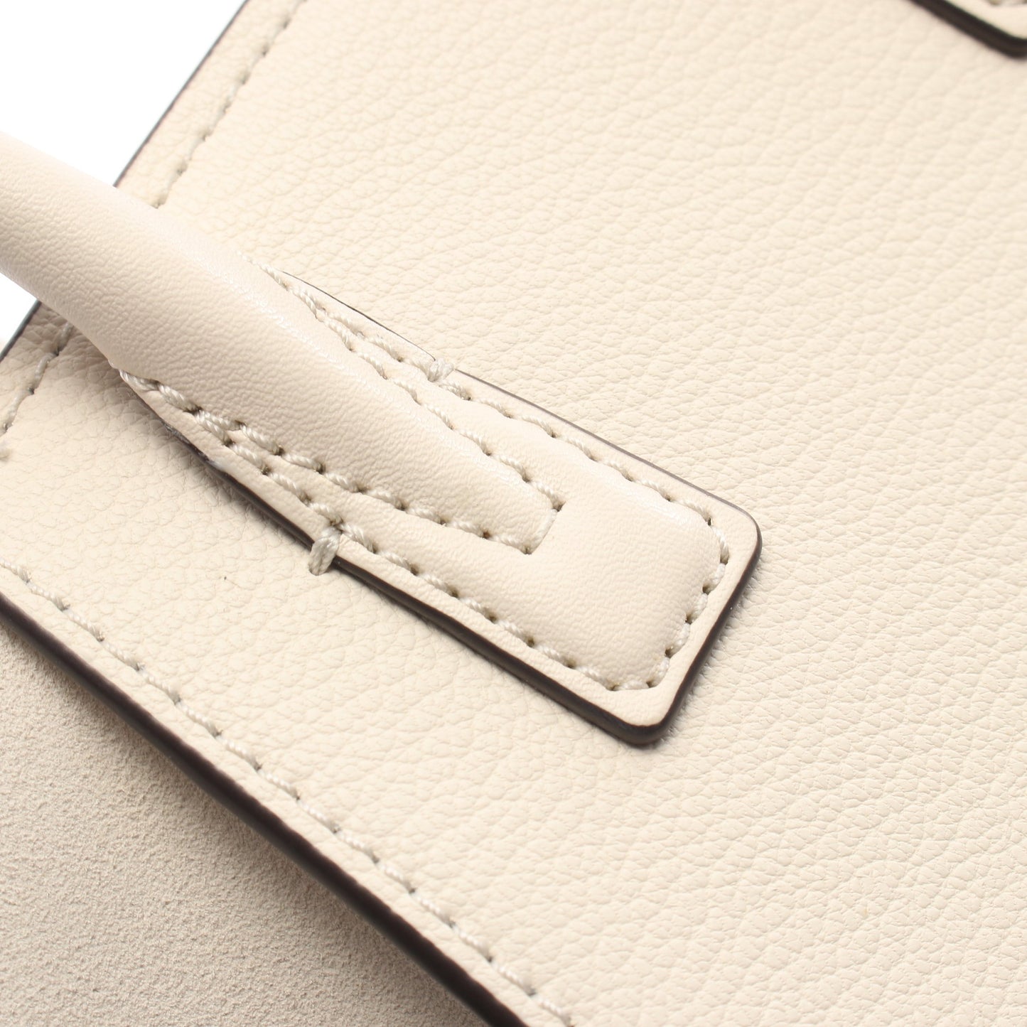 AVRIL アヴリル エクストラ スモール サッチェル ハンドバッグ レザー スエード アイボリー 2WAY マイケルコース バッグ MICHAEL KORS