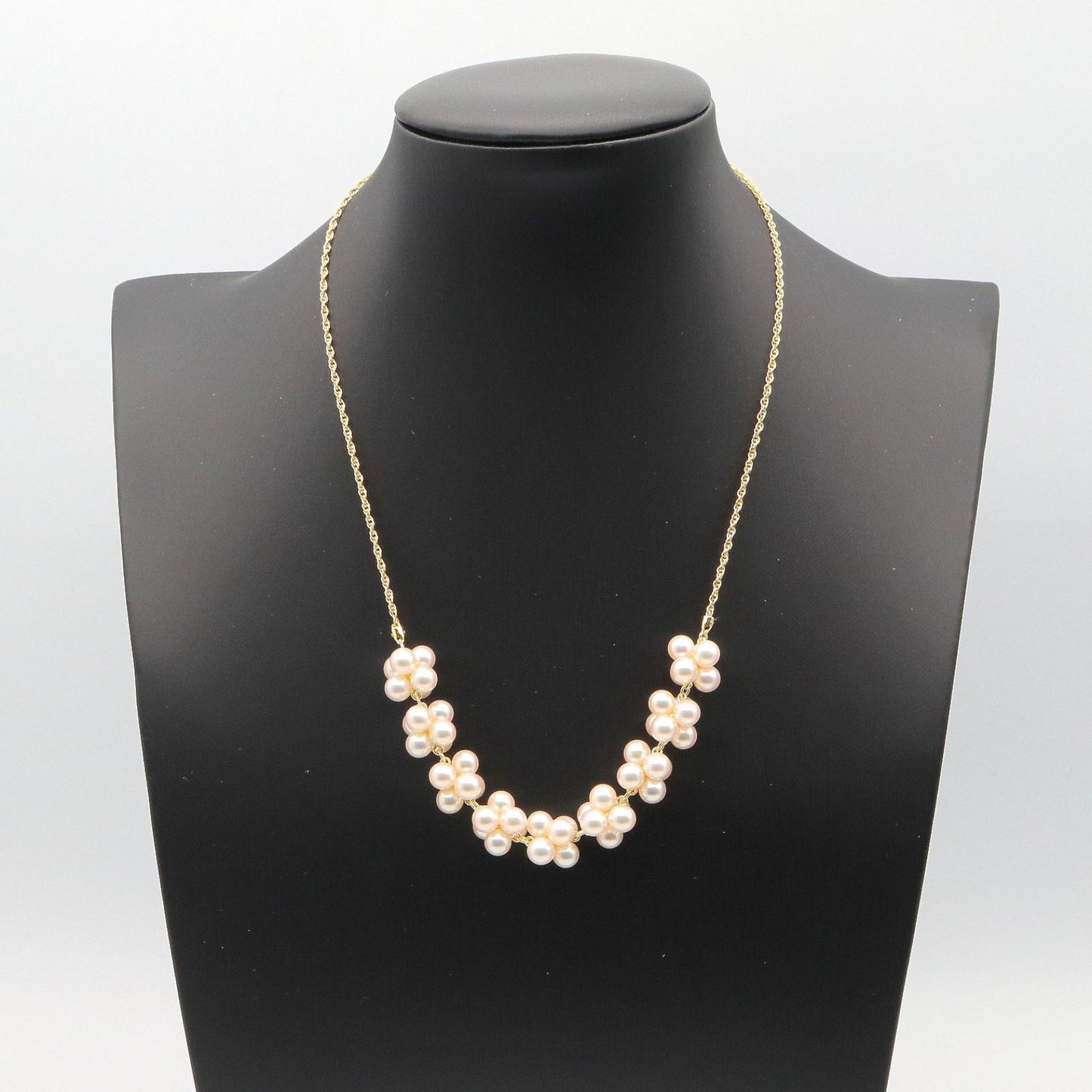 パール ネックレス ネックレス K18YG パール ホワイト イエローゴールド ミキモト アクセサリー MIKIMOTO