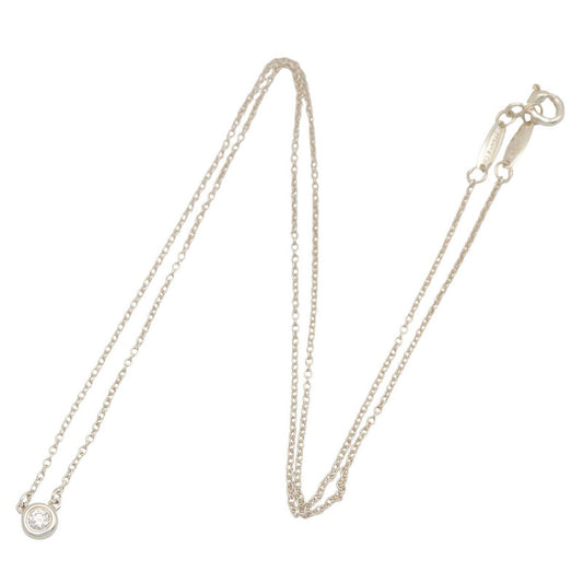 バイザヤード シングル ダイヤモンドペンダント ネックレス SV925 ダイヤモンド クリア ティファニー アクセサリー TIFFANY & Co.