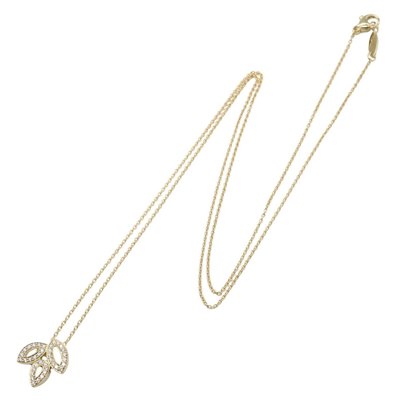 リリークラスター ミニ ネックレス ダイヤ ネックレス K18YG ダイヤモンド イエローゴールド ハリーウィンストン アクセサリー Harry Winston