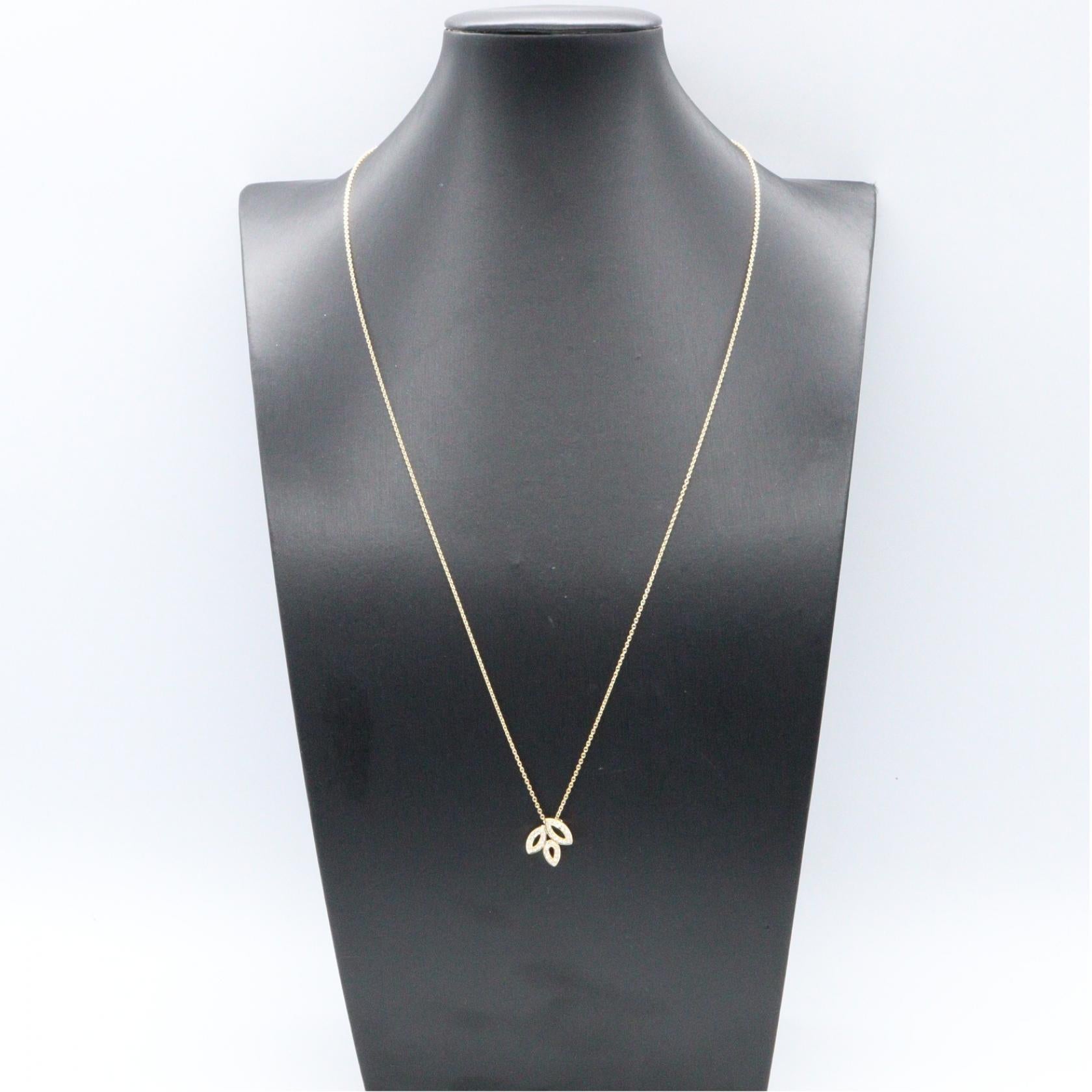リリークラスター ミニ ネックレス ダイヤ ネックレス K18YG ダイヤモンド イエローゴールド ハリーウィンストン アクセサリー Harry Winston