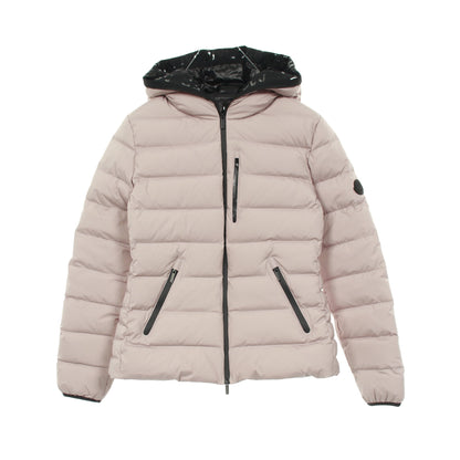 HERBE ダウンジャケット ナイロン ダスティピンク フード付き モンクレール アウター MONCLER