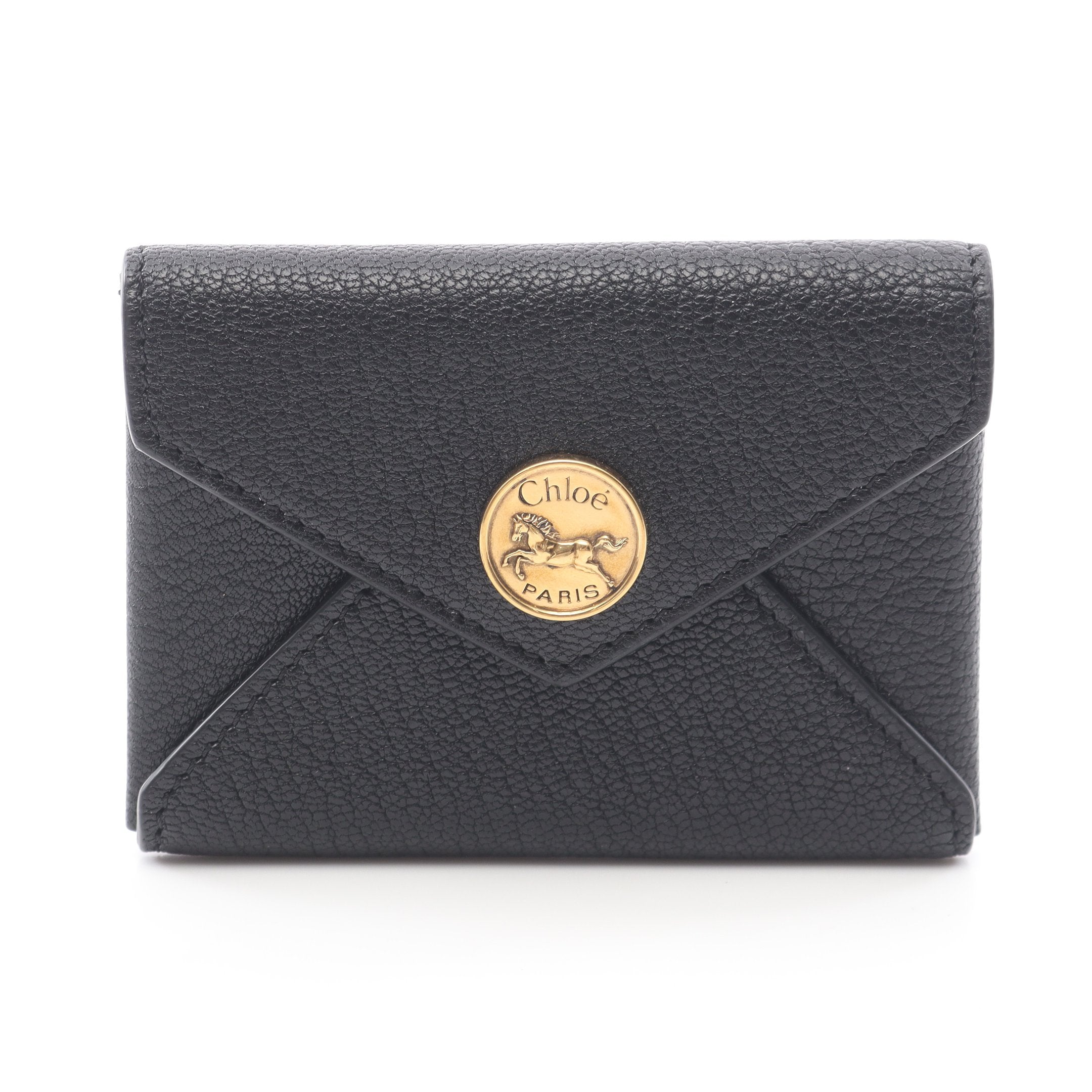 Envelope カードケース レザー ブラック クロエ – RECLO