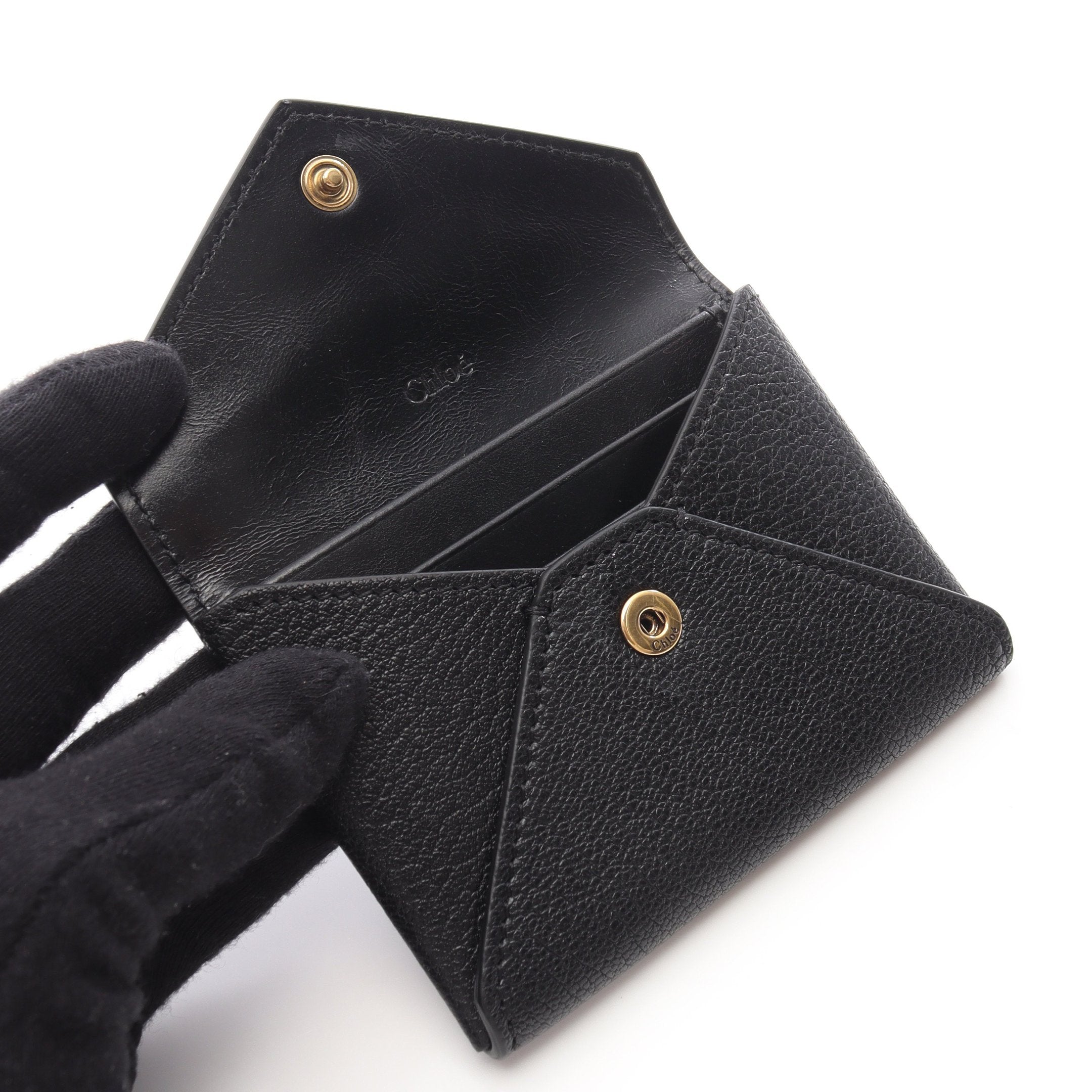Envelope カードケース レザー ブラック クロエ – RECLO