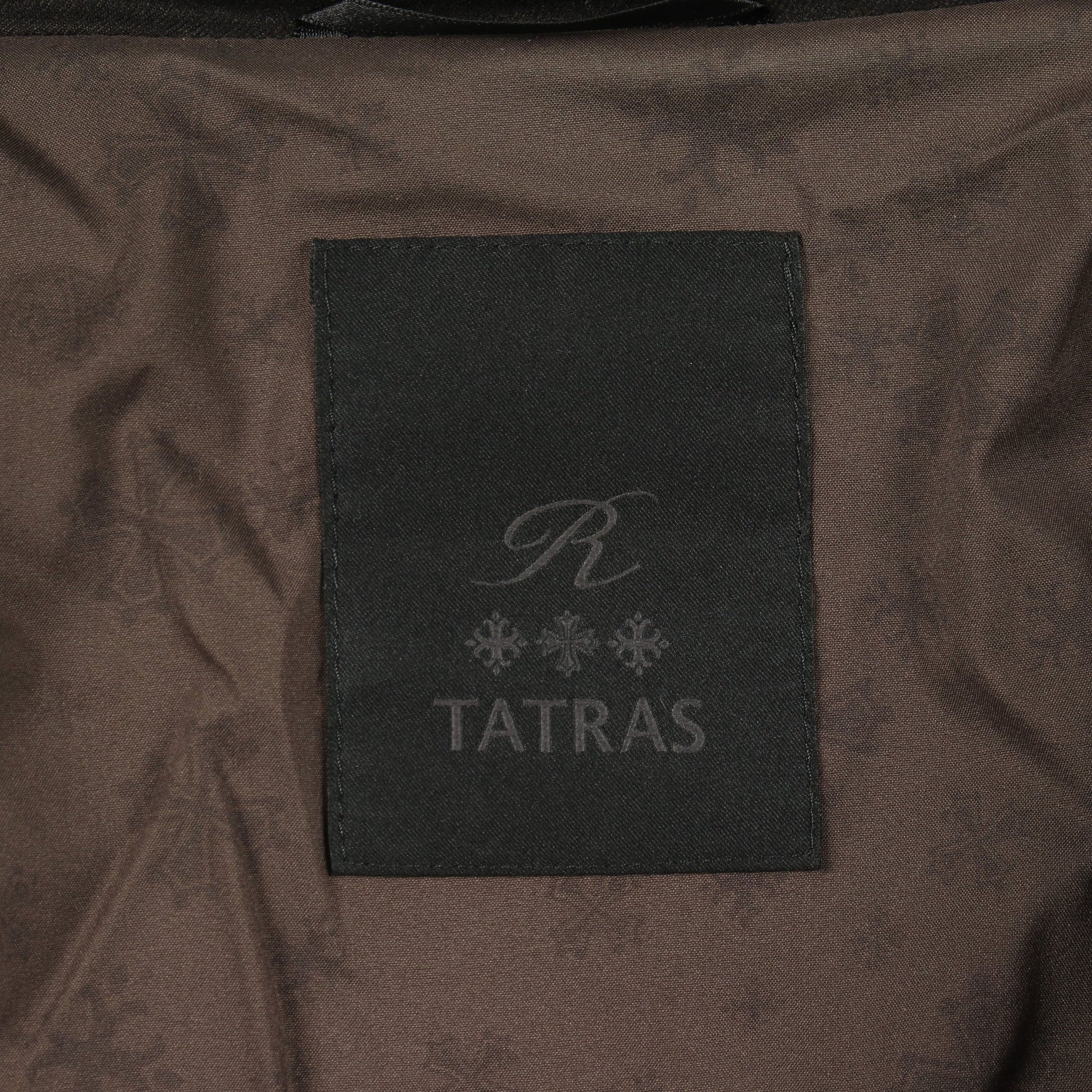 Rライン CIMA チマ ダウンコート ウール ダークブラウン タトラス アウター TATRAS