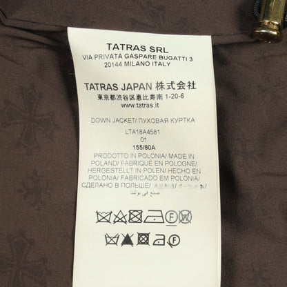 Rライン CIMA チマ ダウンコート ウール ダークブラウン タトラス アウター TATRAS