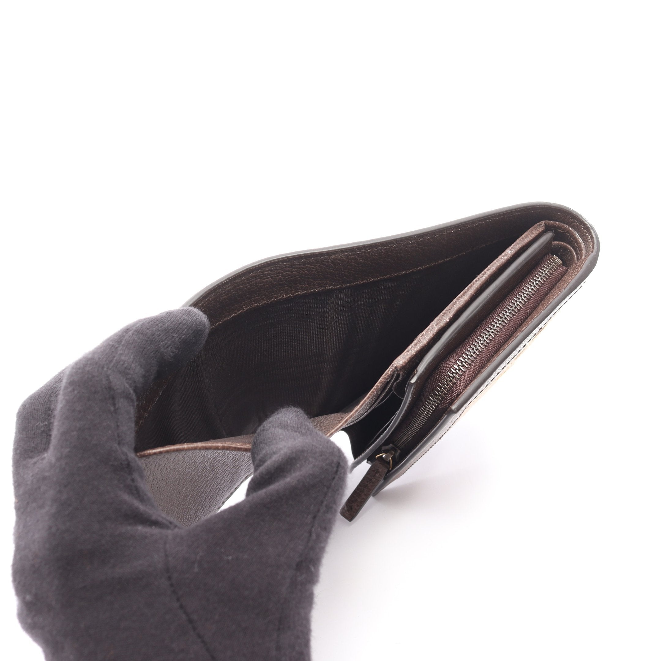 ★SALE【5ie5739】グッチ 長財布 バンブー グッチシマ 307984 レザー ダークブラウン シャンパンゴールド金具【中古】レディース グッチ(GUCCI) バンブー(bamboo) 中古 メンズ長財布 | 通販・人気
