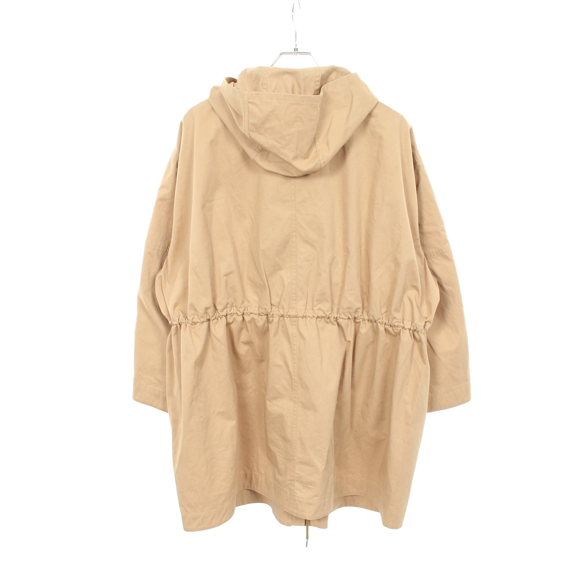 KAYLAH PARKA ジップアップ コート コットン ベージュ フード付き ステラマッカートニー アウター Stella McCartney