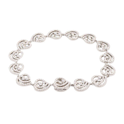 エンチャントハート ブレスレット ブレスレット PT950 ダイヤモンド プラチナ クリア ティファニー アクセサリー TIFFANY & Co.