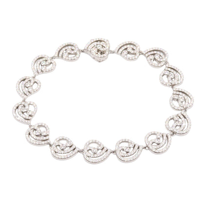 エンチャントハート ブレスレット ブレスレット PT950 ダイヤモンド プラチナ クリア ティファニー アクセサリー TIFFANY & Co.