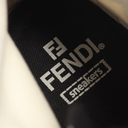 FENDI × MARC JACOBS ドミノ ハイカットスニーカー キャンバス ホワイト ブラック フェンディ シューズ FENDI