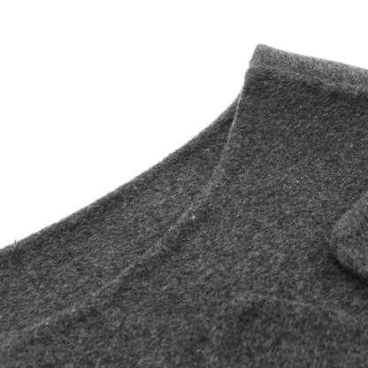 CUCITO AMANO ロングジレ ベスト ウール グレー ダブルブレスト エスマックスマーラ アウター S Max Mara