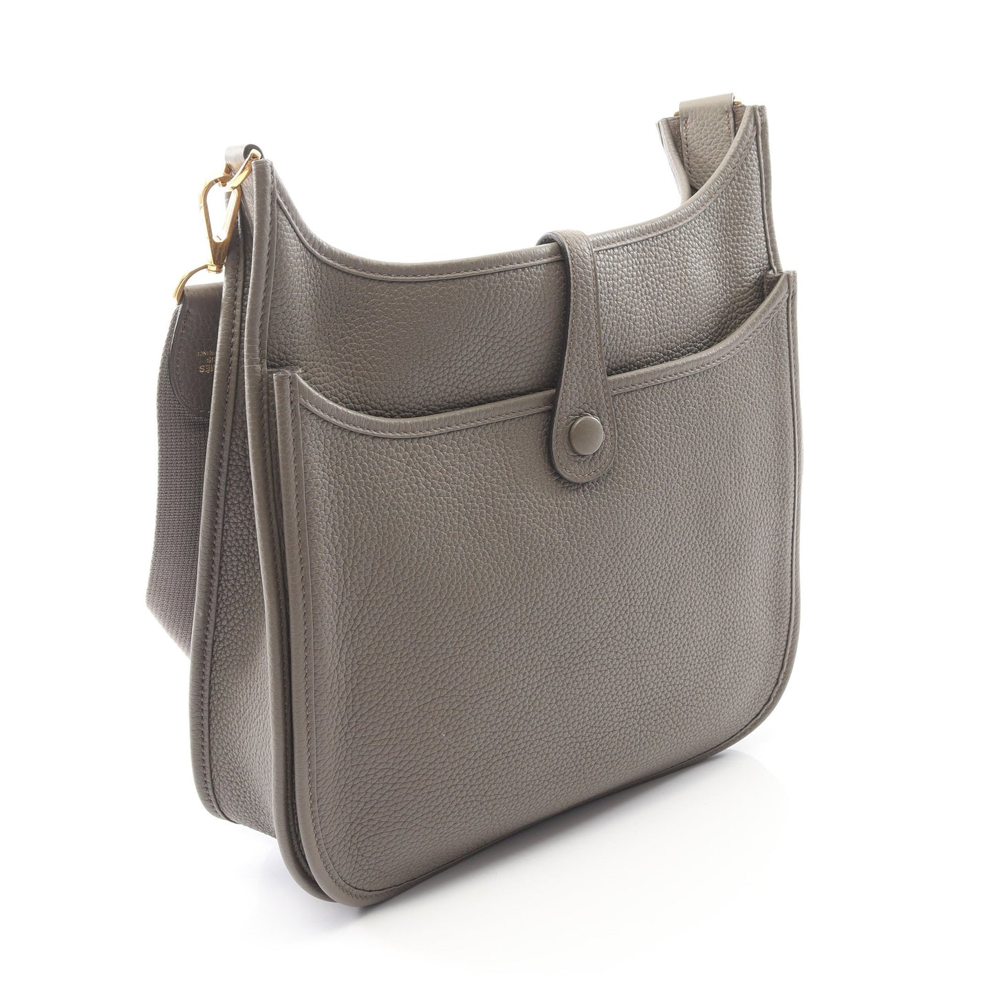エヴリン 3 トロワ PM エタン ショルダーバッグ トリヨンクレマンス グレーベージュ ゴールド金具 C刻印 エルメス バッグ HERMES