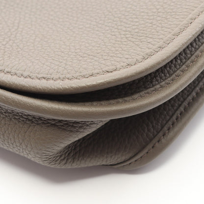 エヴリン 3 トロワ PM エタン ショルダーバッグ トリヨンクレマンス グレーベージュ ゴールド金具 C刻印 エルメス バッグ HERMES