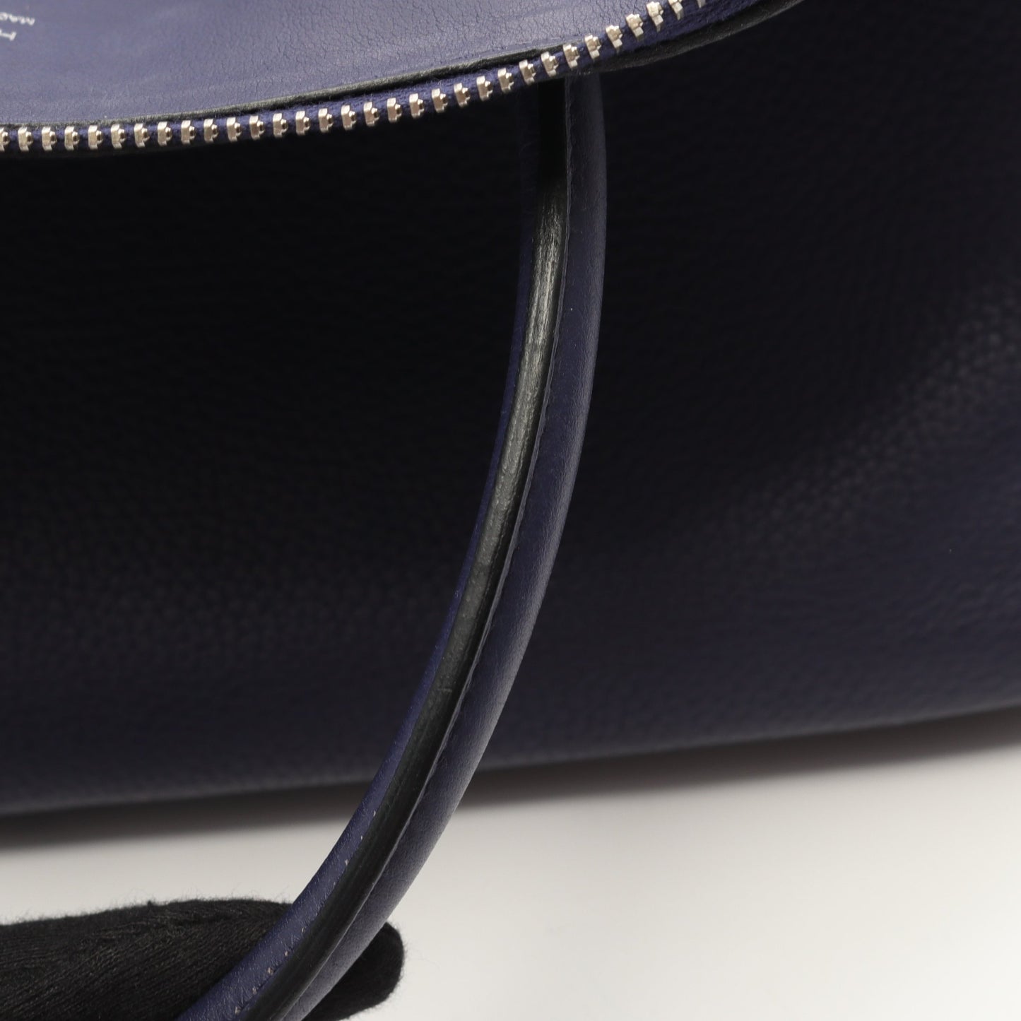 ボリード31 ブルーアンクル ハンドバッグ トリヨンクレマンス ダークブルー シルバー金具 2WAY D刻印 エルメス バッグ HERMES