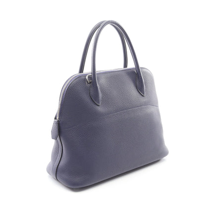ボリード31 ブルーアンクル ハンドバッグ トリヨンクレマンス ダークブルー シルバー金具 2WAY D刻印 エルメス バッグ HERMES