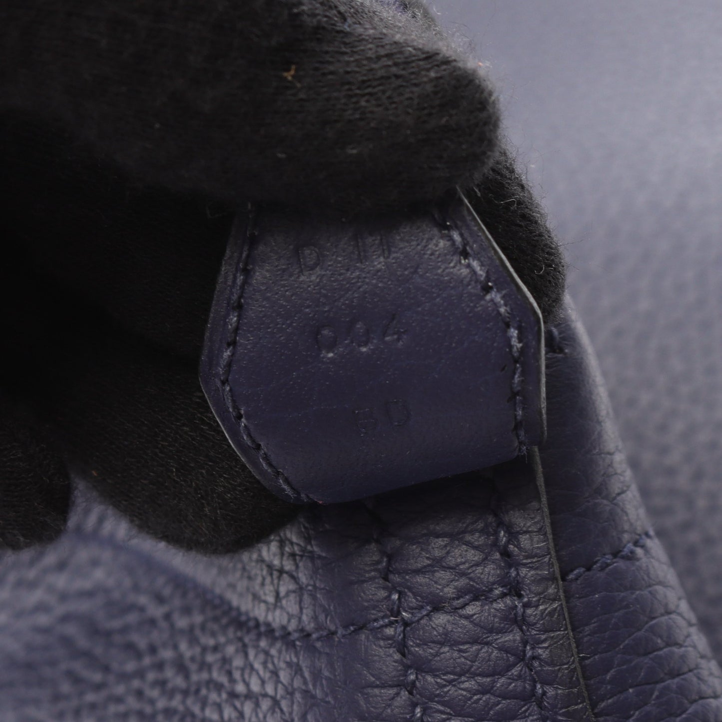 ボリード31 ブルーアンクル ハンドバッグ トリヨンクレマンス ダークブルー シルバー金具 2WAY D刻印 エルメス バッグ HERMES