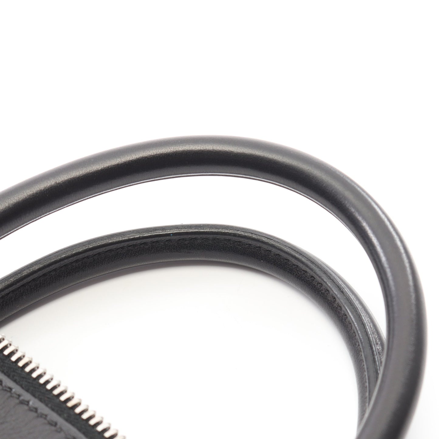 ボリード1923 30 ハンドバッグ ヴォースイフト ブラック シルバー金具 □I刻印 エルメス