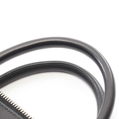 ボリード1923 30 ハンドバッグ ヴォースイフト ブラック シルバー金具 □I刻印 エルメス