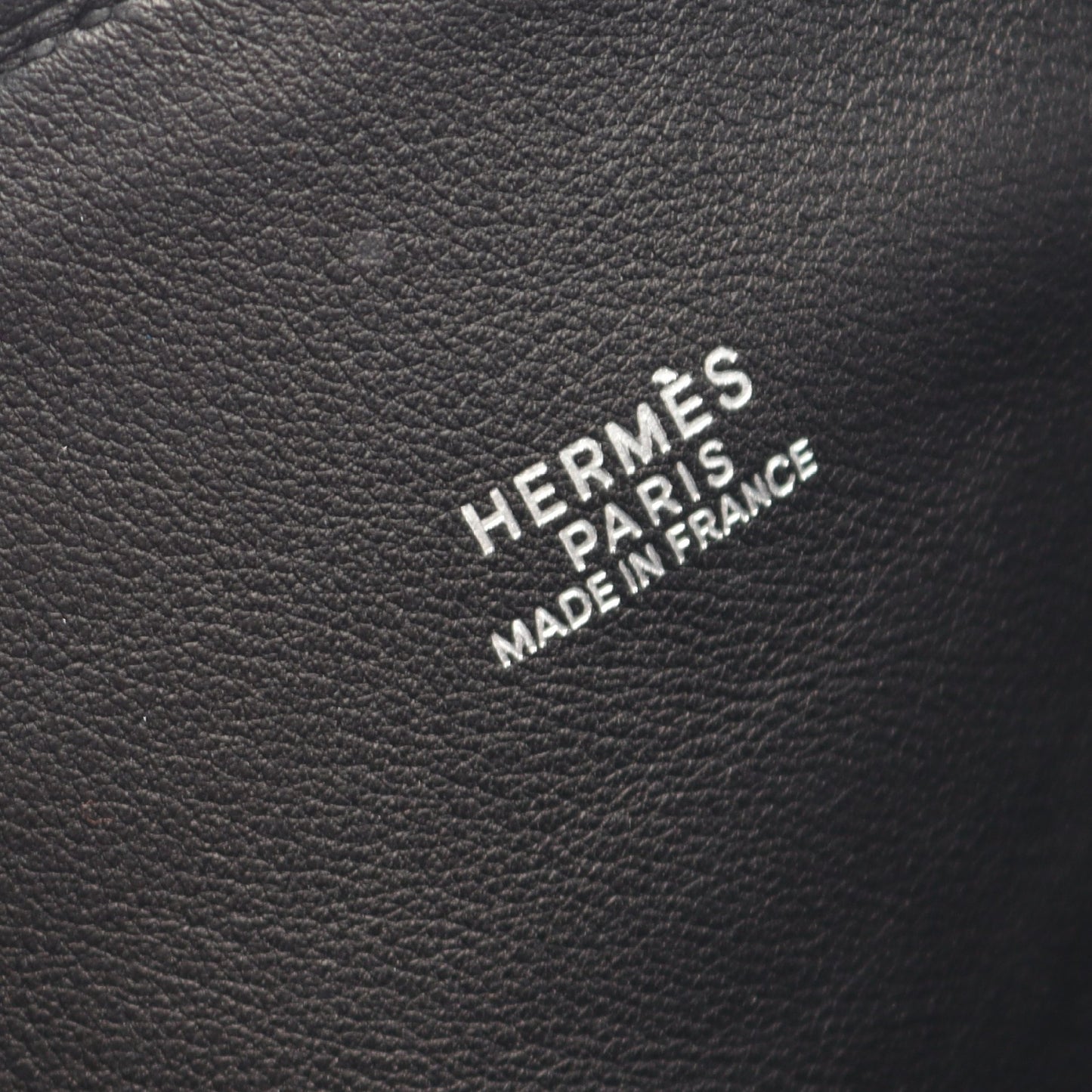 ボリード1923 30 ハンドバッグ ヴォースイフト ブラック シルバー金具 □I刻印 エルメス