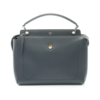 DOT COM ドットコム ハンドバッグ レザー ネイビー フェンディ バッグ FENDI