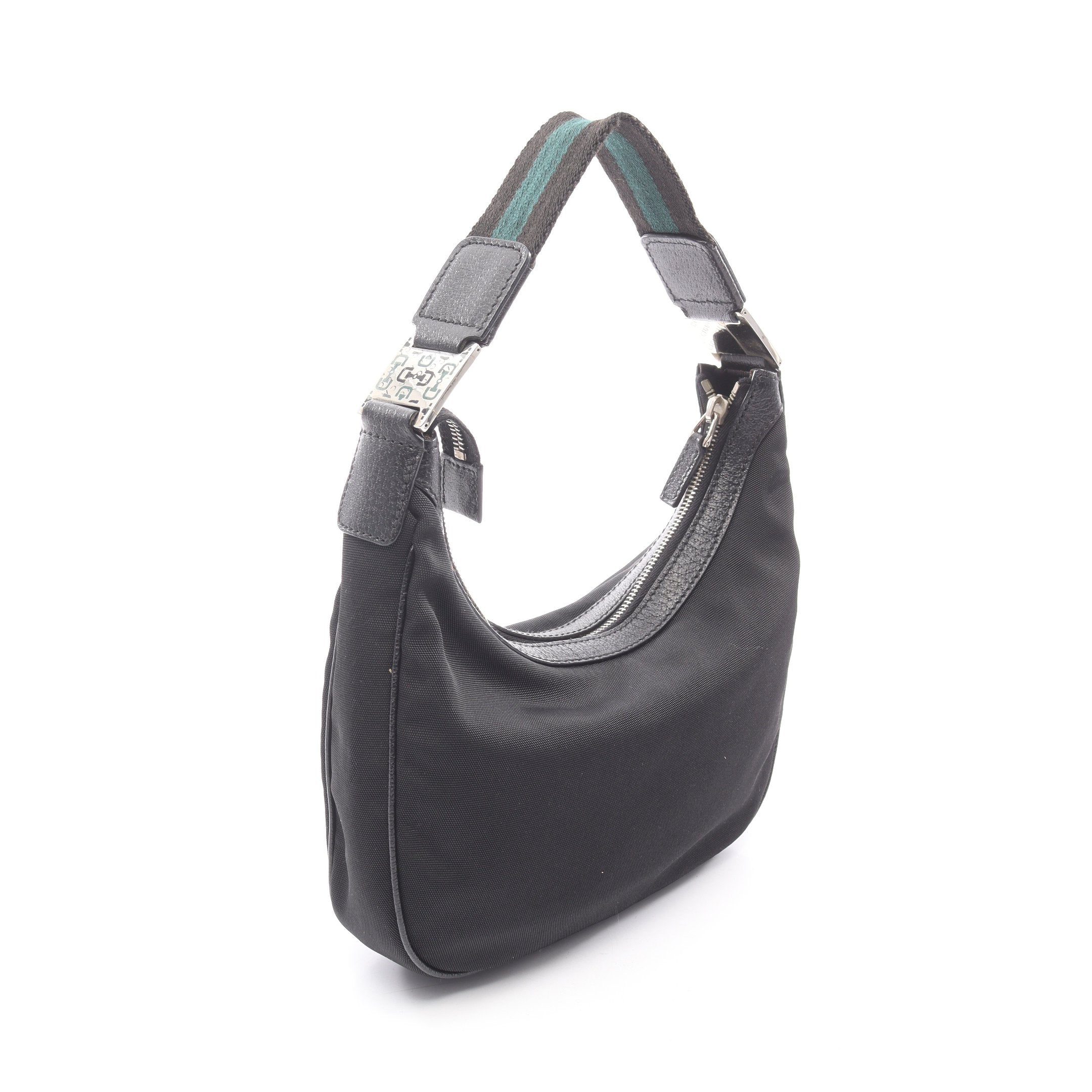 ワンショルダーバッグ ナイロン レザー ブラック グッチ – RECLO