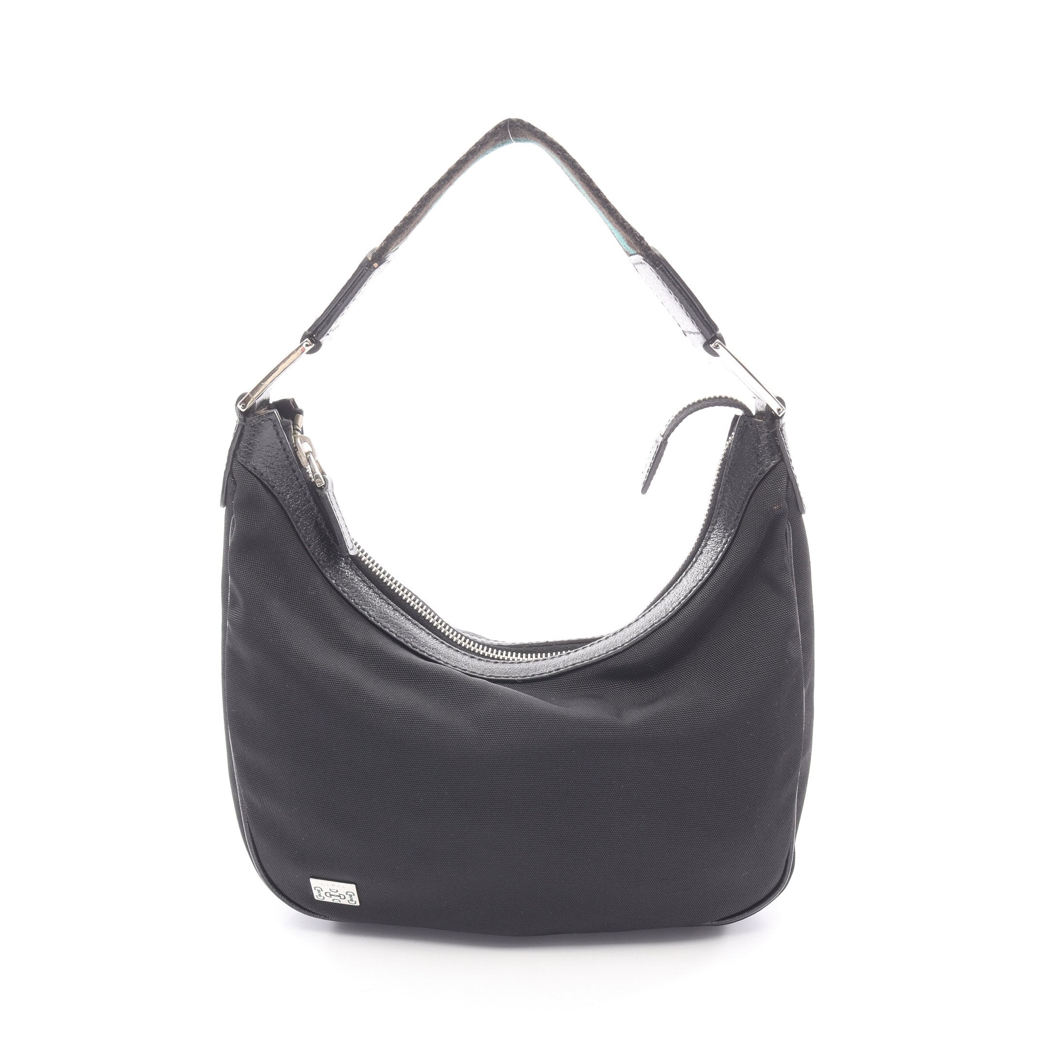 ワンショルダーバッグ ナイロン レザー ブラック グッチ – RECLO