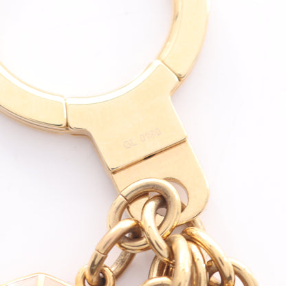 ポルト クレ カボション キーリング キーホルダー GP ゴールド ピンクベージュ ルイヴィトン